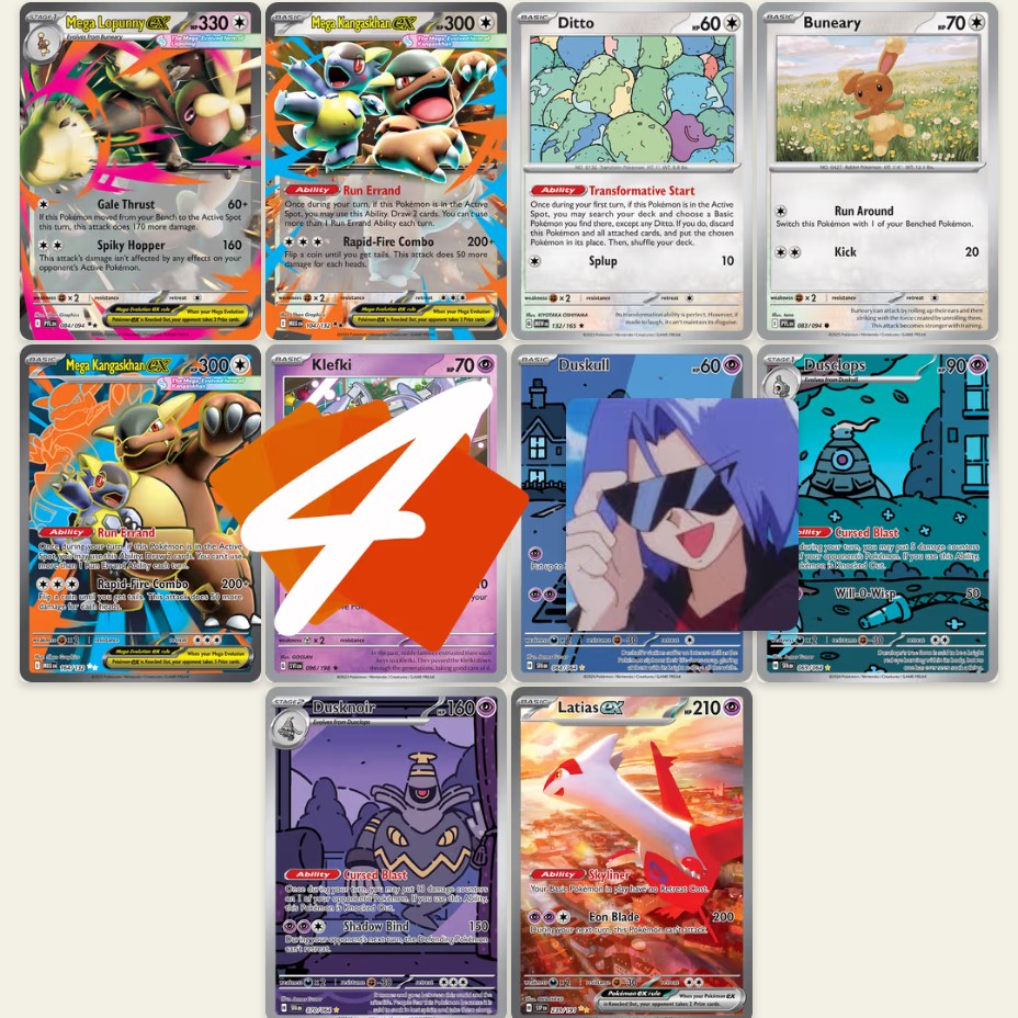 Mega Lopunny EX Deck Profile || Pokémon TCG Live || Phantasmal Flames